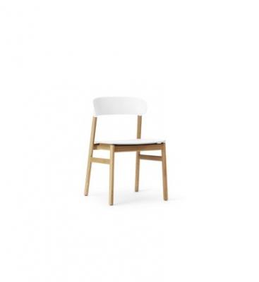 Normann Copenhagen Chaise Herit  - Ch&ecirc;ne - wit