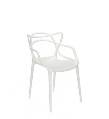 Kartell Masters, Chaise, Blanc, Lot de 4