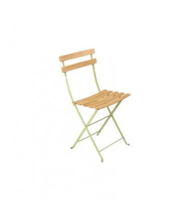Fermob Chaise pliante BISTRO Naturel - 01 blanc coton