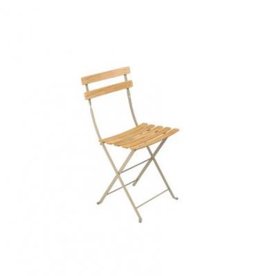 Fermob Chaise pliante BISTRO Naturel - 14 muscade