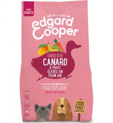 Croquettes au Canard et Poulet pour Chiot - Edgard & Cooper - 2,5Kg