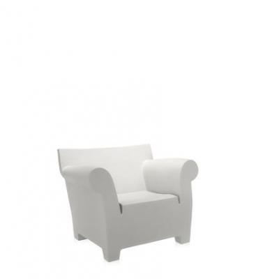 Fauteuil de jardin blanc 102 cm Bubble Club - Kartell