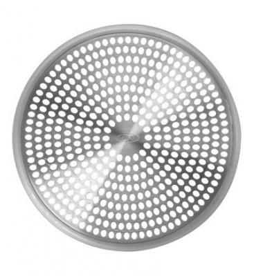 OXO Good Grips, Filtre pour bonde de douche, Grille de douche en acier inoxydable, Gris