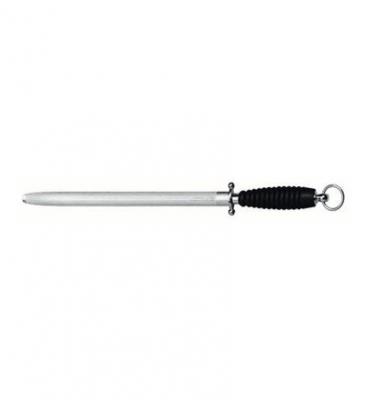 ZWILLING Fusil Aiguiseur, Longueur : 31,5 cm, Manche Synth&eacute;tique Noir