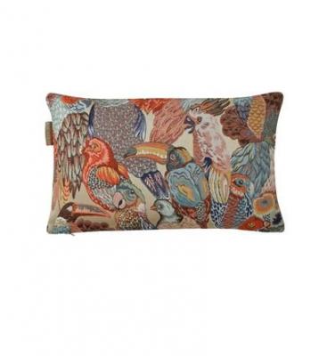Madura - Housse de coussin 40x40 cm Rosalbin - jungle birds - Rosalbin