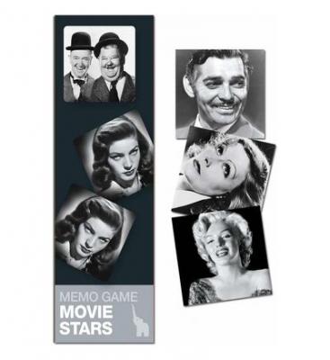 Piatnik - Jeu De Soci&eacute;t&eacute; - M&eacute;mo Games Stars De Cin&eacute;ma