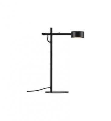 Lampe &agrave; poser Clyde m&eacute;tal noir H40,7 cm Noir Nordlux