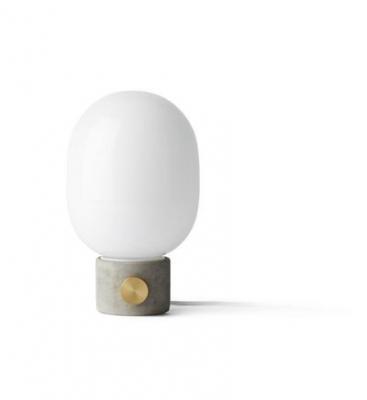 JWDA Concrete Lampe de Table Gris Clair/Laiton - Menu