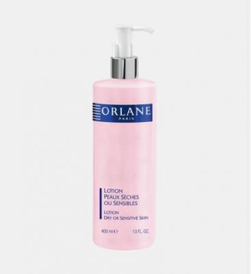 ORLANE Lotion Peaux s&egrave;ches ou sensibles flacon pompe 400 ml