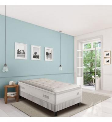 Matelas REFLEXION 90x190, ressort ensach&eacute;s, ferme, H33