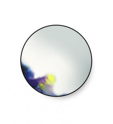 Petite Friture - Miroir mural Francis, grand, bleu / lilas