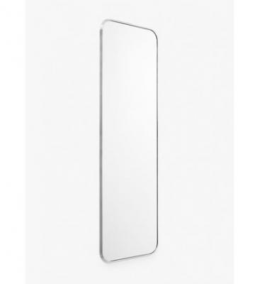 Miroir rectangulaire argent&eacute; Sillon SH7 -&tradition