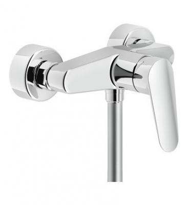 Mitigeur de douche nu avec limiteur de d&eacute;bit BLUES laiton chrom&eacute;