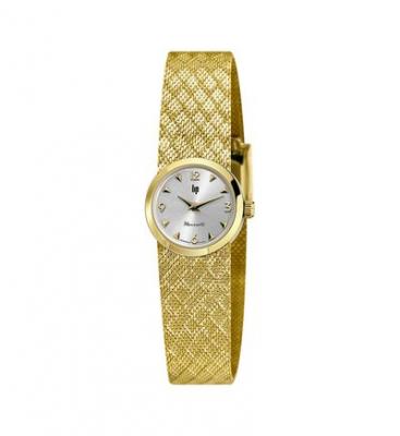 Montre femme RONDA 671451 avec bracelet en acier dor&eacute;