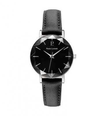 Pierre Lannier Femme Multiples - 009M633 - Cuir et cadran noirs