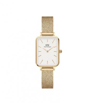 Daniel Wellington DW Montre Quadro Pressed Evergold 20x26mm Gold