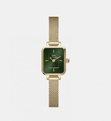 Montre Femme Quadro mini Vert DW00100653