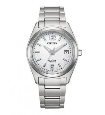 Montre Super titanium lady Blanc FE6151-82A Gris Citizen