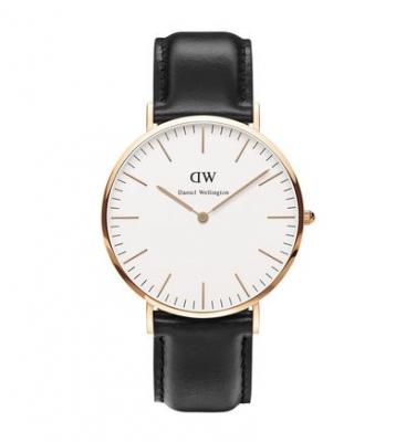 Daniel Wellington DW Montre Classic Sheffield 40mm Or rose