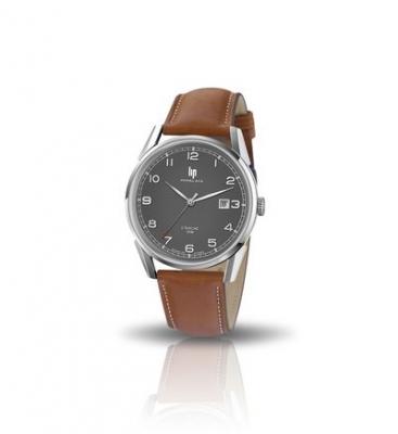 Montre pour homme avec bracelet marron en cuir