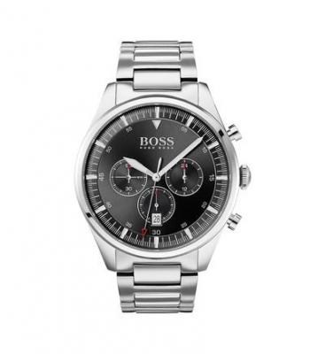 Montre Homme Pioneer Noir 1513712 Gris BOSS