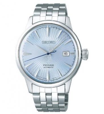 Montre Homme Presage Bleu SRPE19J1 Gris Seiko
