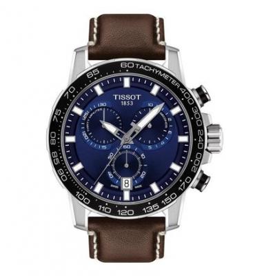 Montre Homme Supersport Bleu T1256171604100 Gris Tissot