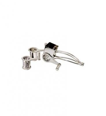 R&acirc;pe &agrave; fromage inox Tellier - 2 tambours