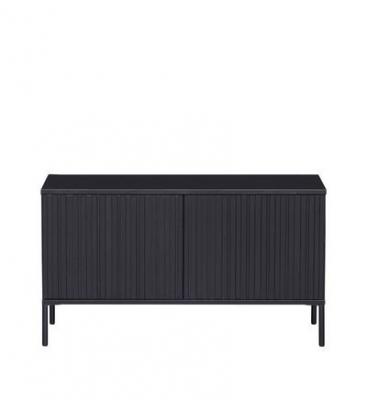 New Gravure - Meuble TV en bois L100cm - Couleur - Noir