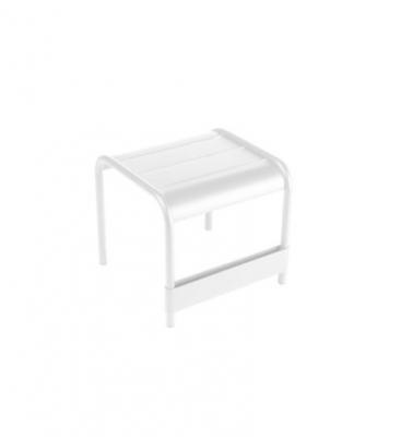 Fermob - Luxembourg Table basse / repose-pieds, blanc coton