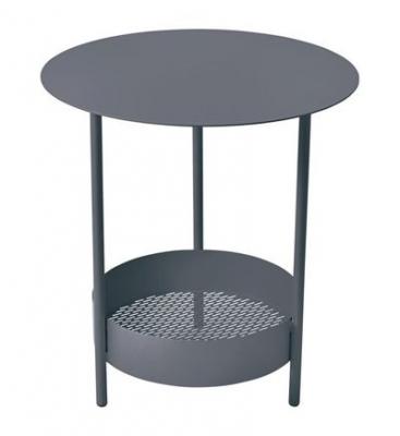 Gu&eacute;ridon Salsa - Rond - Acier - Carbone - 50x50cm