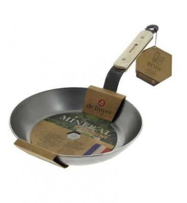 Po&ecirc;le en acier manche en bois 20cm Mineral B de Buyer