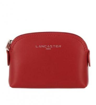 Porte-monnaie Constance en cuir Rouge Lancaster