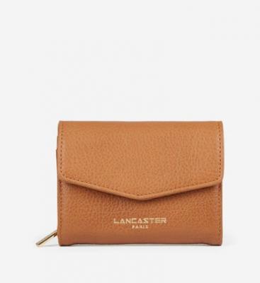 Lancaster Porte monnaie en cuir - Dune (Couleur: Camel)  - Camel