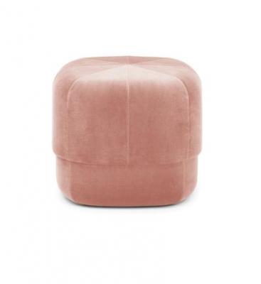 Pouf en velours 46 cm blush rose Circus Blush - Normann Copenhagen