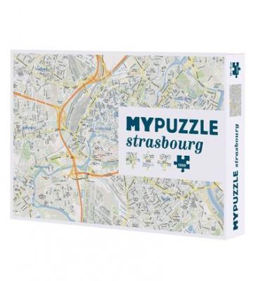 Helvetiq puzzle 1000 pi&egrave;ces mypuzzle strasbourg multicolore