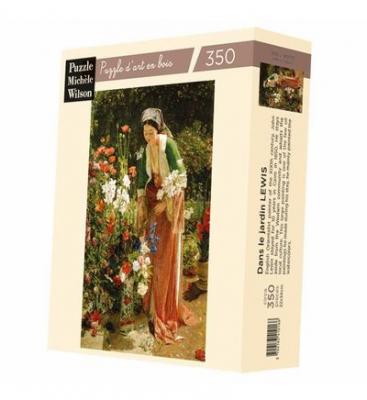 Puzzle 350 pi&egrave;ces DANS LE JARDIN Puzzle Michele Wilson Multicolore