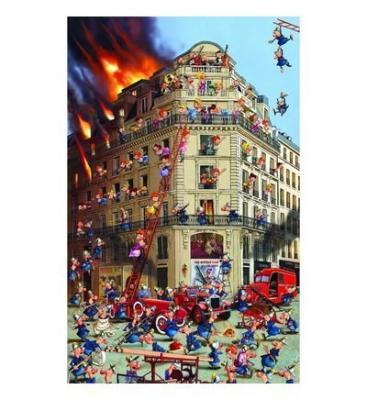 Piatnik Puzzle RUYER - POMPIERS - - Puzzle