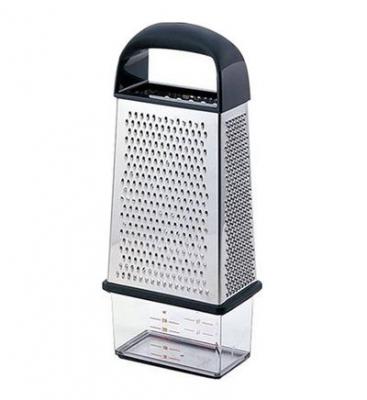 OXO Good Grips Bo&icirc;te &agrave; r&acirc;pe 4 faces avec r&eacute;cipient argent&eacute;