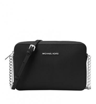 Michael Kors Jet Set Travel East-West Crossbody Large black