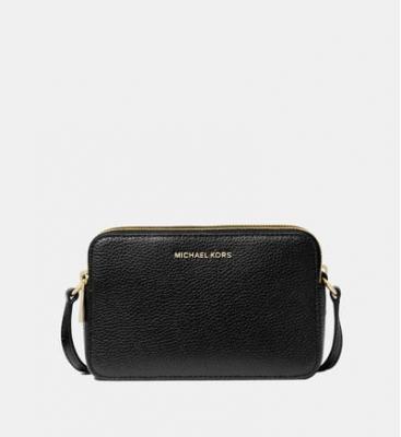 Michael Kors Jet Set Sac &agrave; bandouli&egrave;re Noir Zwart, Zwart