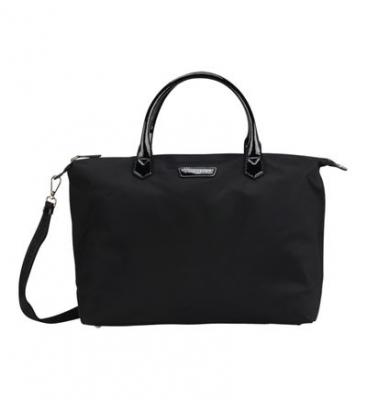 Grand sac cabas main - Basic Verni Noir