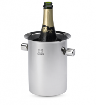 Seau &agrave; Champagne &eacute;quilibreur thermique Inox 19 cm Gris Peugeot