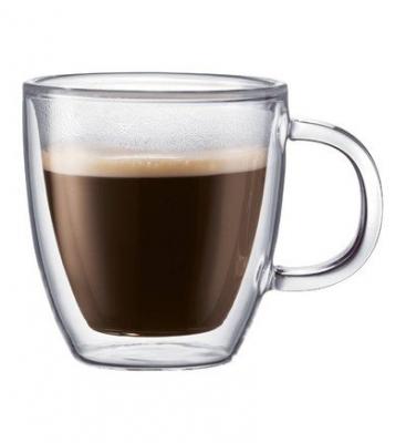 Set 2 mugs espresso 15cl Blanc Bodum