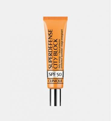 Clinique Superdefense City Block Spf50 Facial Sunscreen Orange Homme