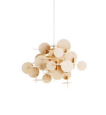 Normann Copenhagen - Bau Suspension lumineuse, naturel, petit