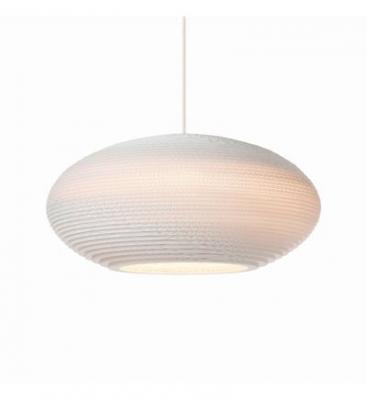 Graypants Lampe suspendue Disc 16 blanche - GP-1141