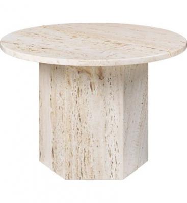 Table basse - EPIC COFFEE &Oslash; 60 x H 42 cm Blanc neutre