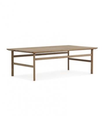 Normann Copenhagen Table basse Grow  - Ch&ecirc;ne - 70 x 120 cm