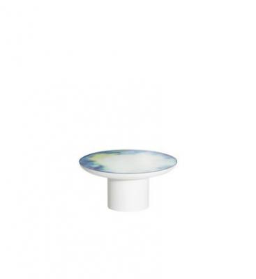 Table basse - FRANCIS L &Oslash; 75 x H 36 cm Aquarelle bleu-jaune